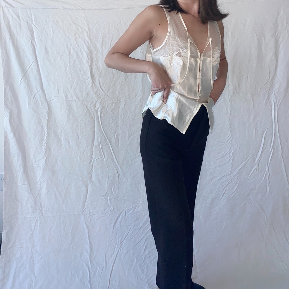 BROWN VINTAGE SLACKS/DRESS PANTS